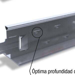 Perfil Travesaño Corto para Cielorrasos Desmontables