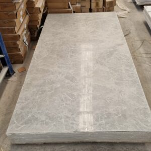 Placa PVC Marmolada - 120 x 240 cm Modelo Gris Claro
