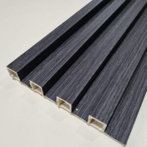 Wall Panel WPC Uso Interior - Modelo Negro Veteado