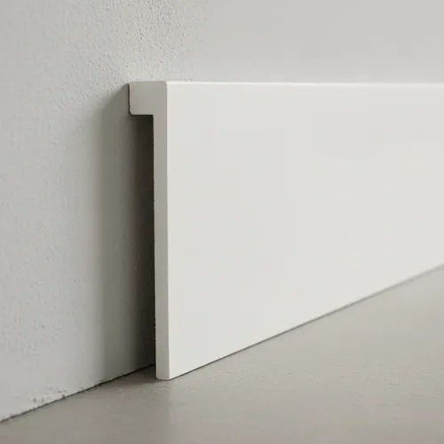 Tapazócalo PVC XPS Blanco 10 cm - Modelo TZ92 - Imagen 2